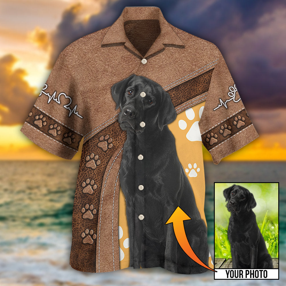 Dog Paw Various Style Custom Photo Personalized - Hawaiian Shirt 