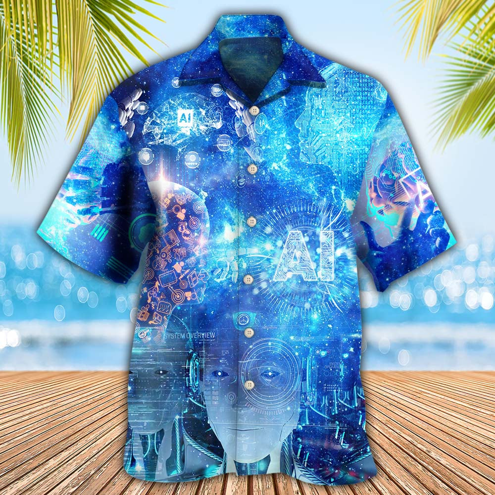 AI Artificial Intelligence Beginning Your Journey to Implementing - Hawaiian Shirt 