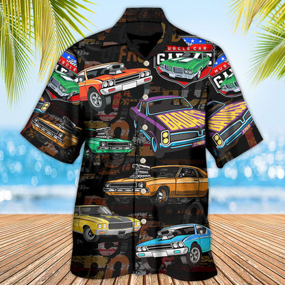 Muscle Car Racing Speed Road - Hawaiian Shirt 