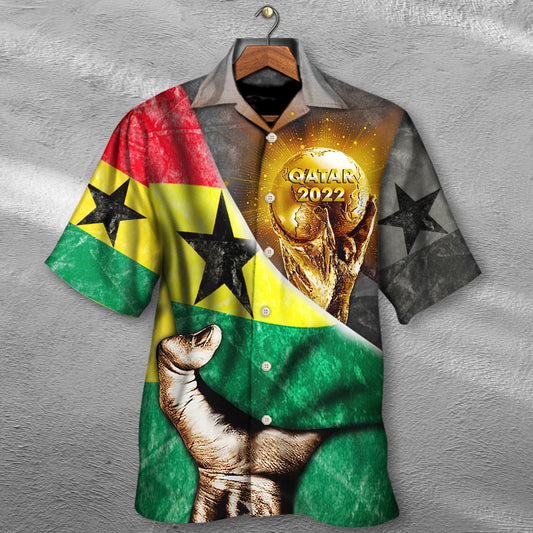 World Cup Qatar 2022 Ghana Will Be The Champion - Hawaiian Shirt 