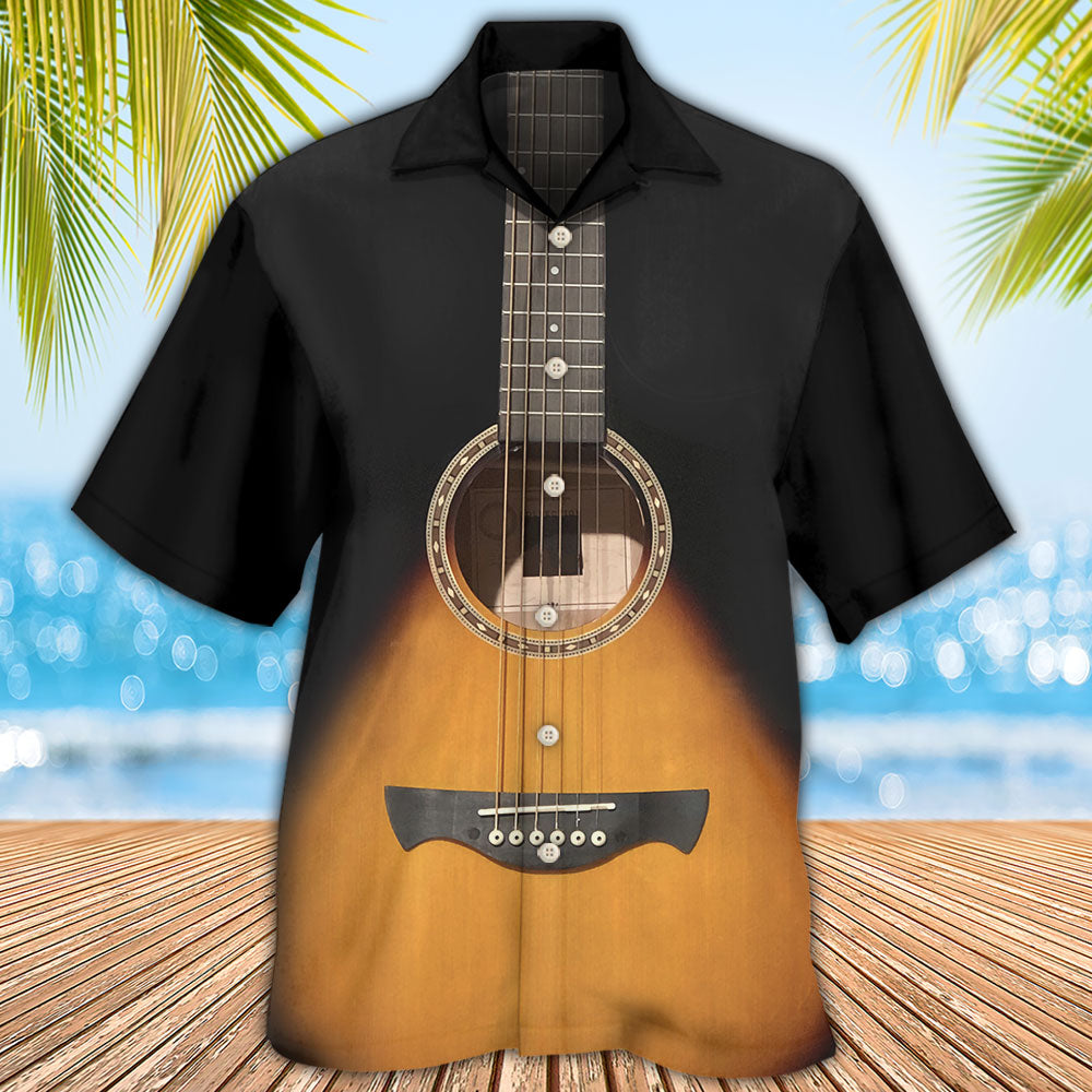 Guitar Wood Music Lover - Hawaiian Shirt 