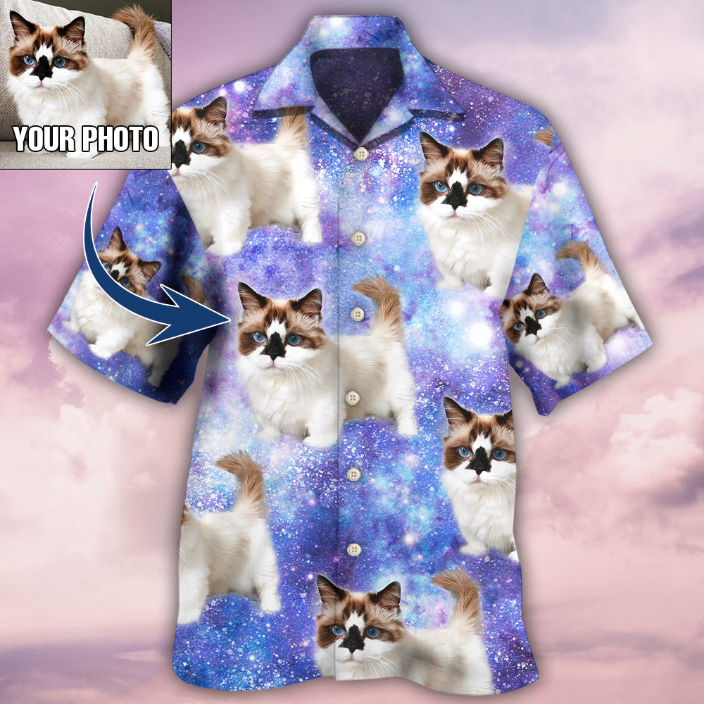Cat Various Style Custom Photo - Hawaiian Shirt 