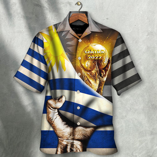World Cup Qatar 2022 Uruguay Will Be The Champion - Hawaiian Shirt 