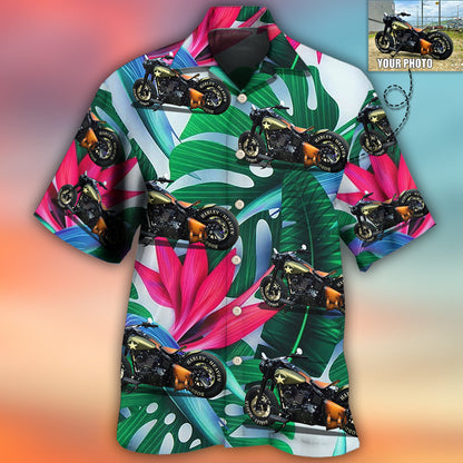 Motorcycle My Sweet Lover Custom Photo - Hawaiian Shirt 