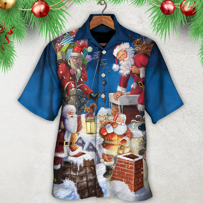 Christmas Santa The Way I Come - Hawaiian Shirt 