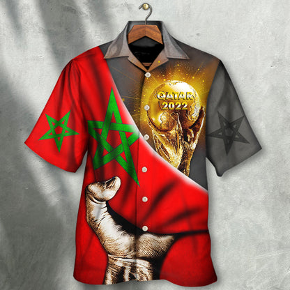 World Cup Qatar 2022 Morocco Will Be The Champion - Hawaiian Shirt 