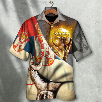 World Cup Qatar 2022 Serbia Will Be The Champion - Hawaiian Shirt 