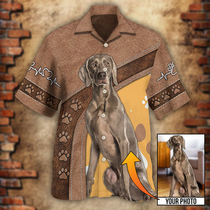 Dog My Lovely Dog Custom Photo Personalized - Hawaiian Shirt 
