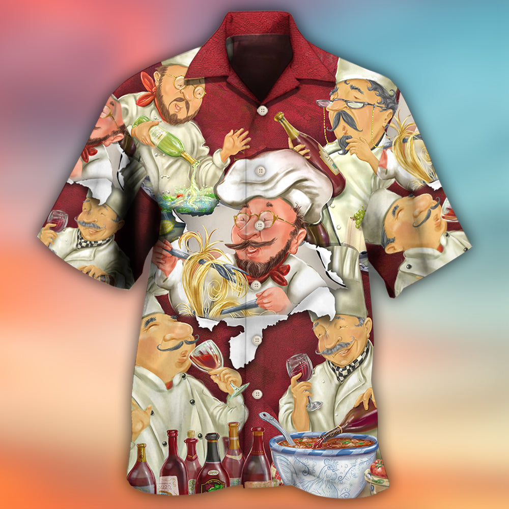 Master Chef Cooking Art Style - Hawaiian Shirt 