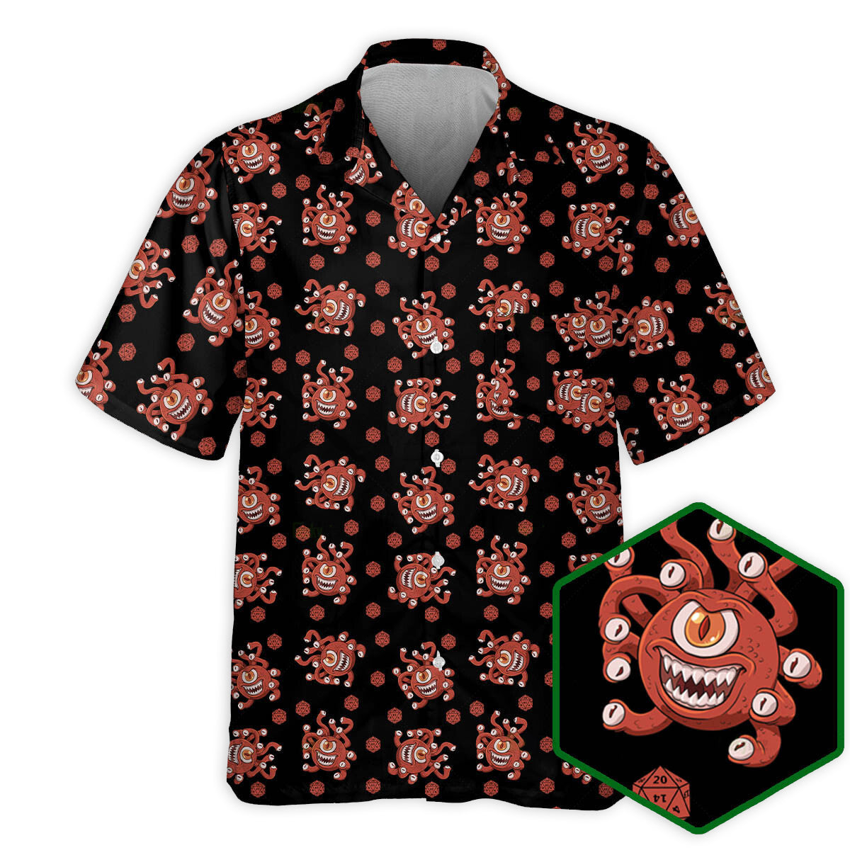DnD Eye Of The Beholder - Hawaiian Shirt 