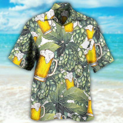 Beer Craft Beer And Hops - Hawaiian Shirt 