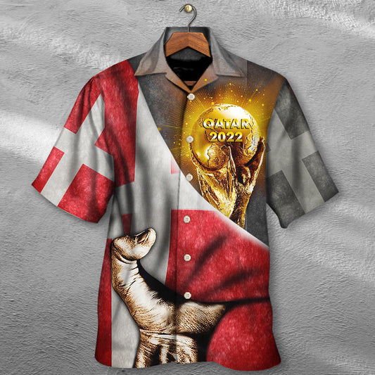 World Cup Qatar 2022 Denmark Will Be The Champion - Hawaiian Shirt 
