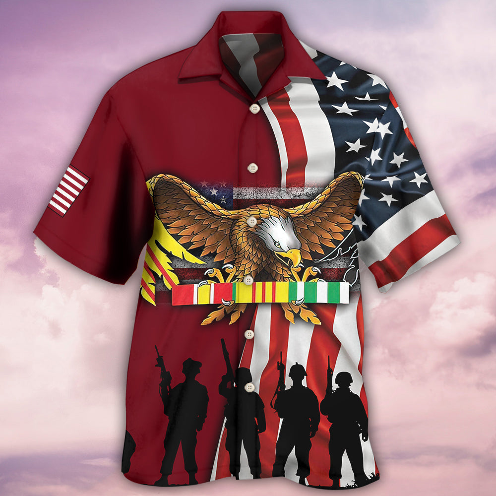Veteran Vietnam Veteran We Were The Best - Hawaiian Shirt 