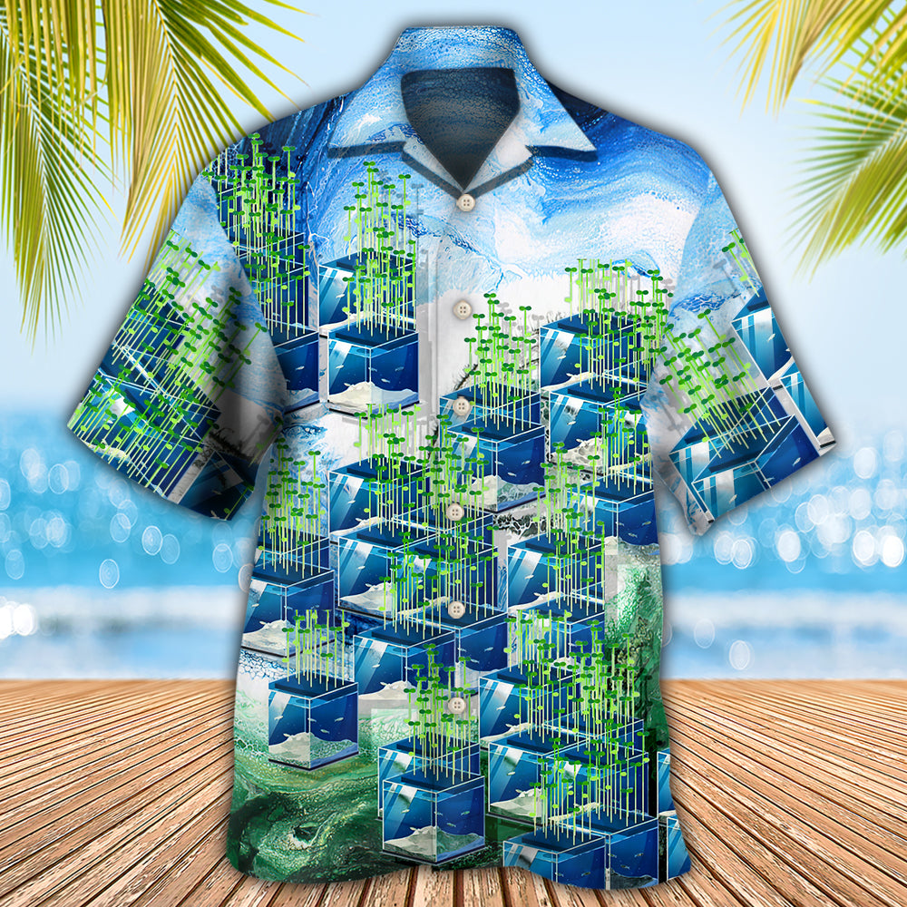 Farm Aquaponics - The Future Farm - Hawaiian Shirt 