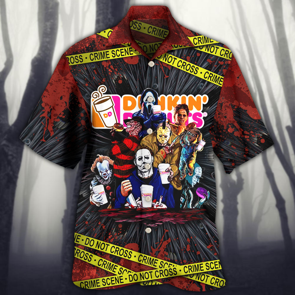Horror Movie Characters Funny - Hawaiian Shirt 
