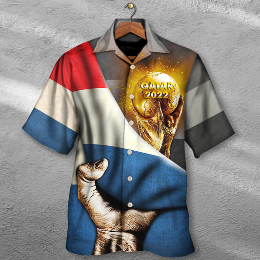 World Cup Qatar 2022 Netherlands Will Be The Champion - Hawaiian Shirt