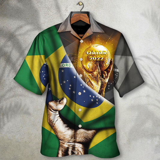World Cup Qatar 2022 Brazil Will Be The Champion - Hawaiian Shirt 