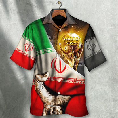 World Cup Qatar 2022 Iran Will Be The Champion - Hawaiian Shirt 