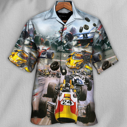 Car Racing Fast Style - Hawaiian Shirt 