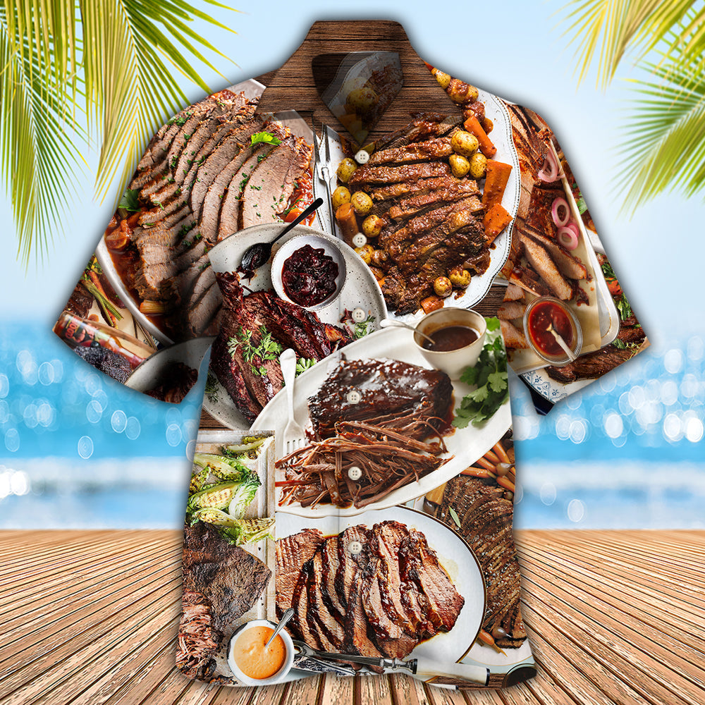 BBQ Brisket Delicious Meal For Life - Hawaiian Shirt 