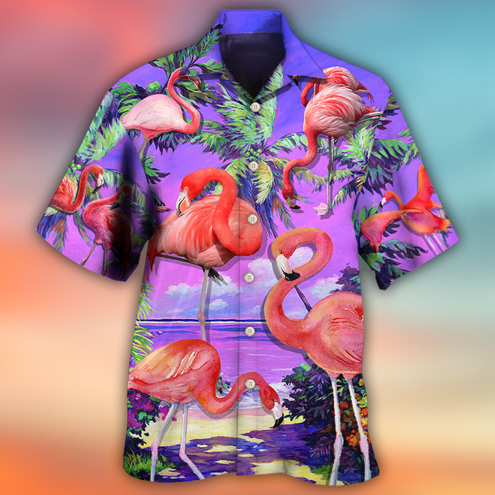 Flamingo Sweet Paradise Style - Hawaiian Shirt 