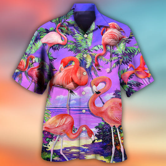 Flamingo Sweet Paradise Style - Hawaiian Shirt 