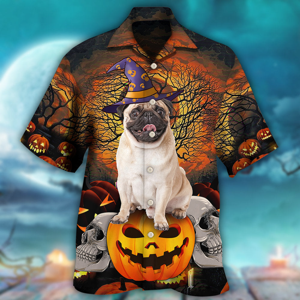 Halloween Pug My Lovely Dog - Hawaiian Shirt 