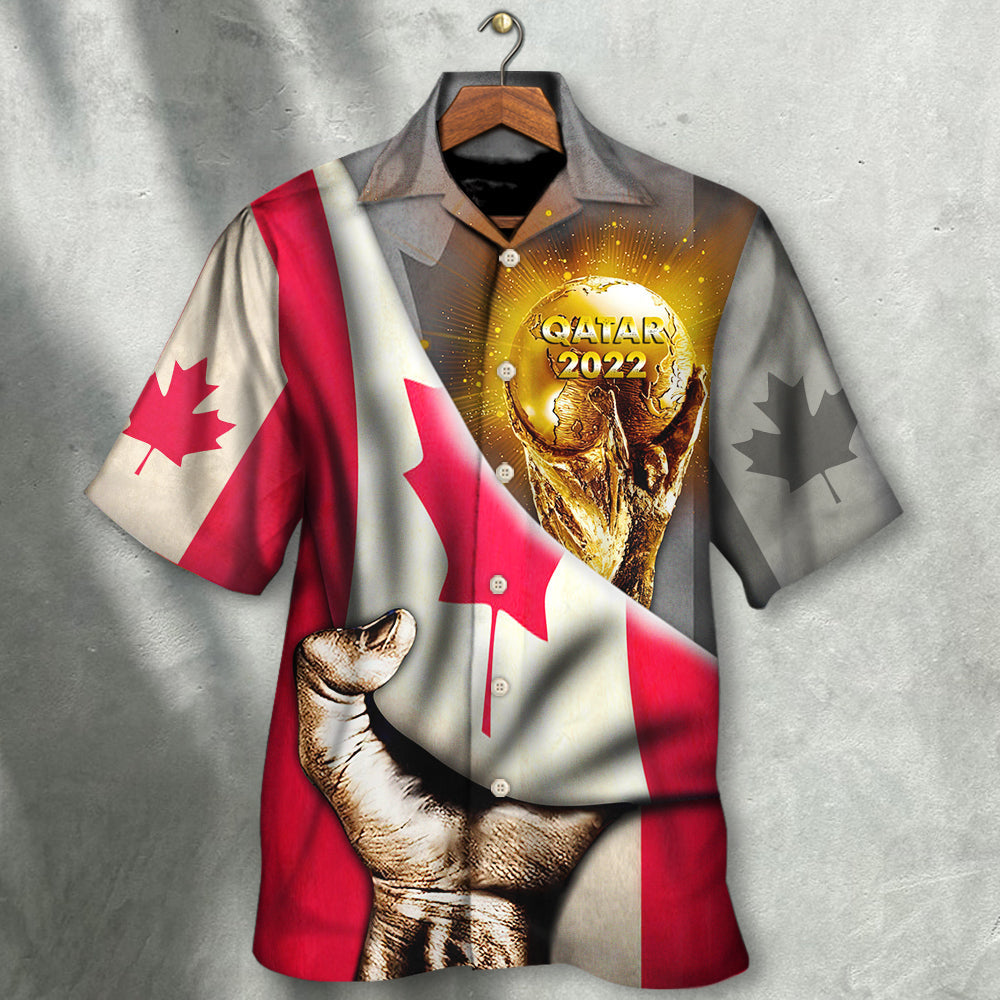 World Cup Qatar 2022 Canada Will Be The Champion - Hawaiian Shirt 