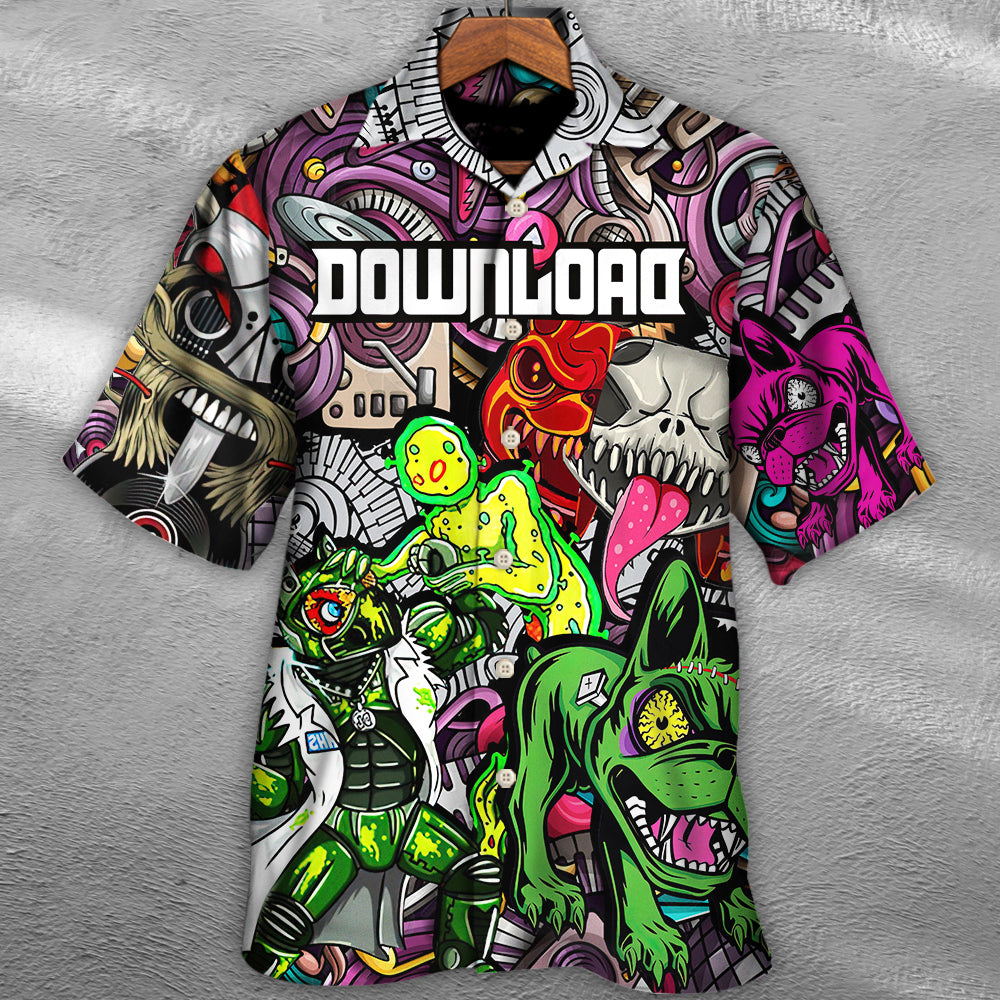 Music Event Download Festival Lover Colorful Art Style - Hawaiian Shirt 