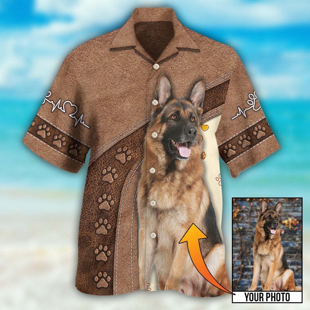 Dog Is My Best Friend Custom Photo - Hawaiian Shirt 