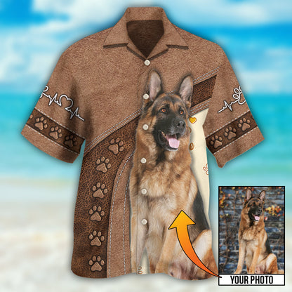 Dog Is My Best Friend Custom Photo - Hawaiian Shirt 