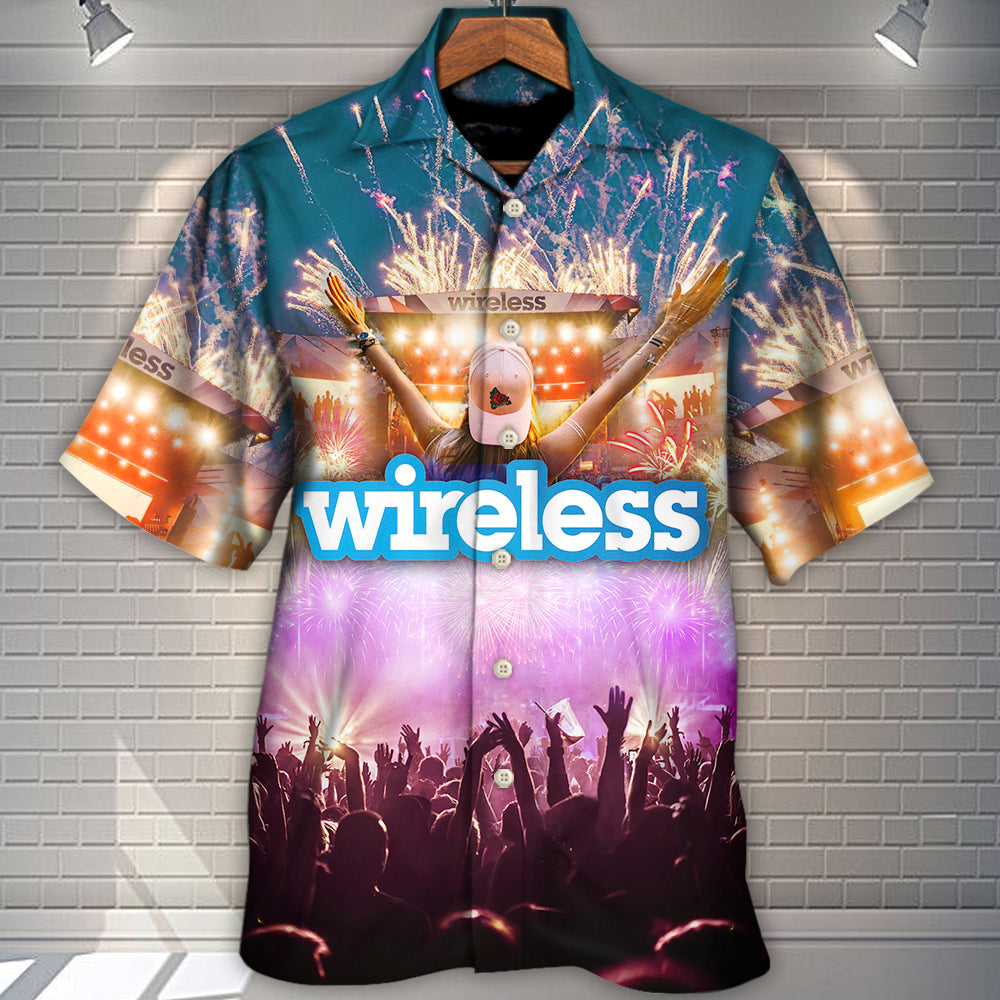 Music Event Wireless Festival - Hawaiian Shirt 