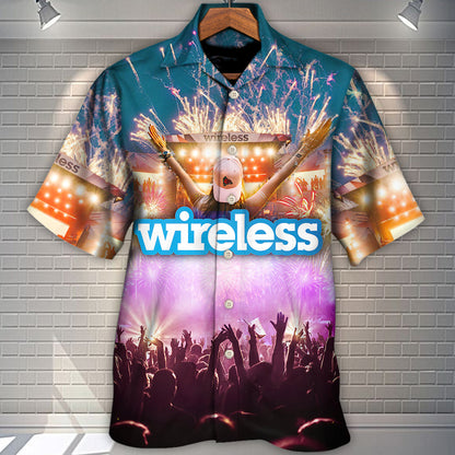 Music Event Wireless Festival - Hawaiian Shirt 