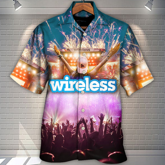 Music Event Wireless Festival - Hawaiian Shirt 