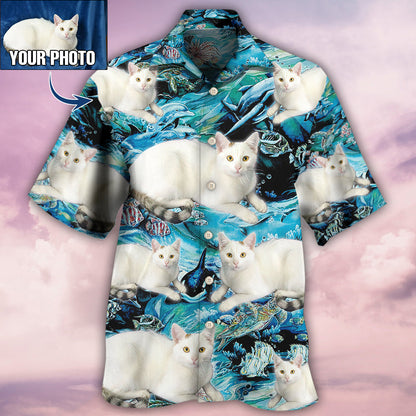 Cat Various Style Custom Photo - Hawaiian Shirt 