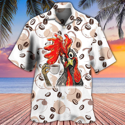 Coffee I Like Chickens And Coffee - Hawaiian Shirt 