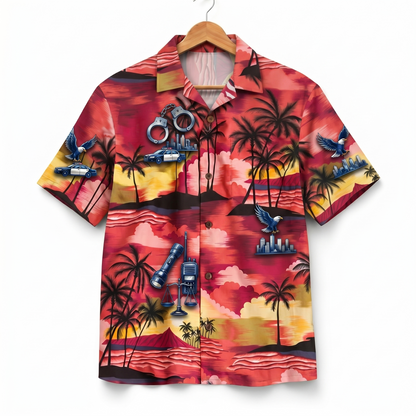 Police Veteran 250 Years America Premium Unisex Hawaiian Shirt For Men and Women