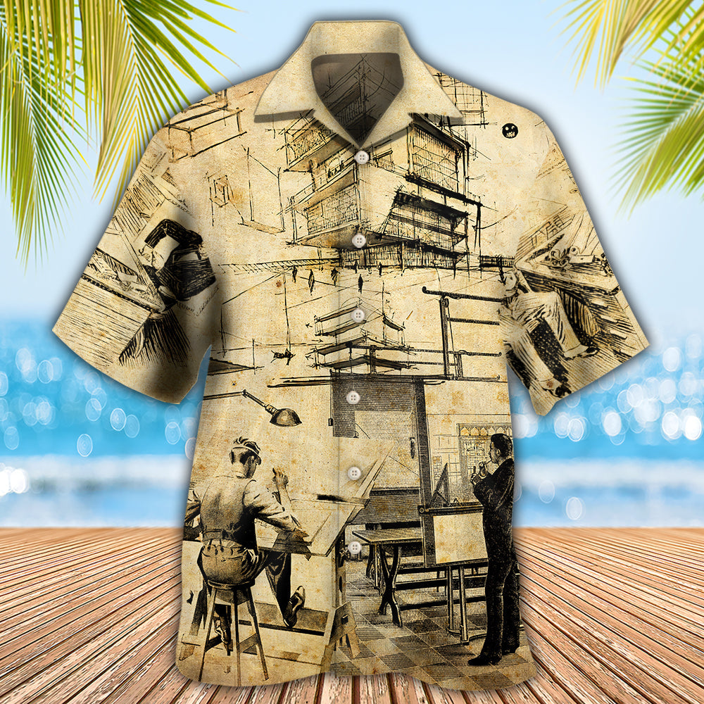 Architect - A Day In The Life Of An Architect - Hawaiian Shirt 