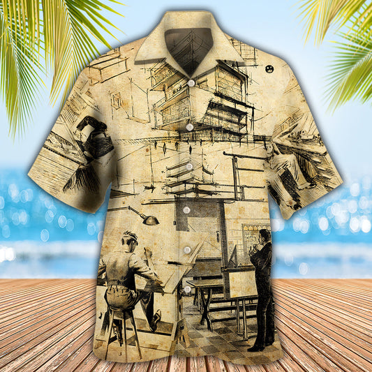Architect - A Day In The Life Of An Architect - Hawaiian Shirt 