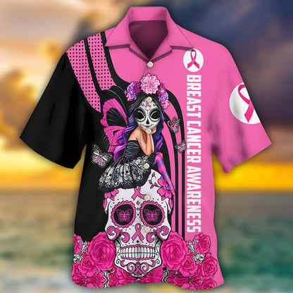 Breast Cancer Awareness Fight Like A Girl Breast Cancer Awareness - Hawaiian Shirt 