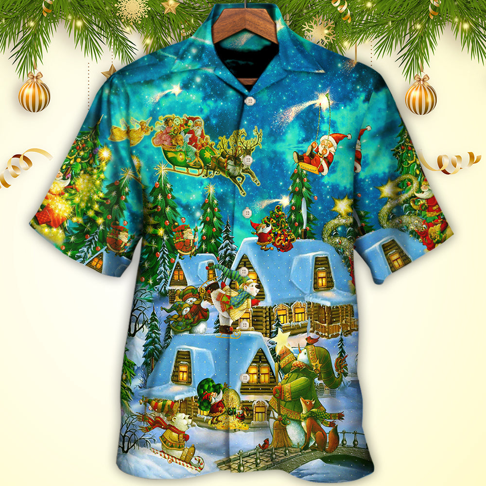 Christmas The Magical Night - Hawaiian Shirt 