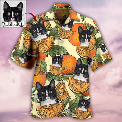 Cat Tropical Various Style Custom Photo - Hawaiian Shirt 