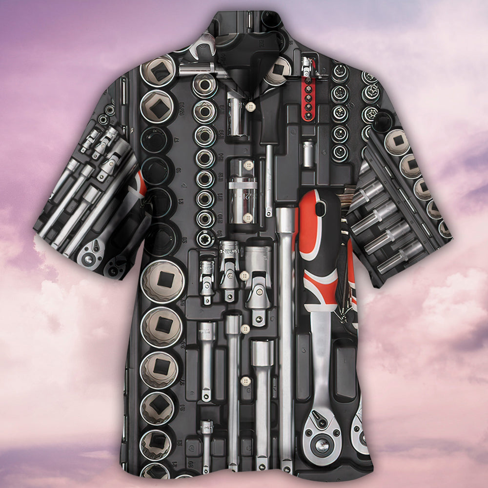 Mechanic Toolbox Amazing Style - Hawaiian Shirt 