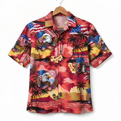 American Pride Veteran 250 Years America Premium Unisex Hawaiian Shirt For Men and Women