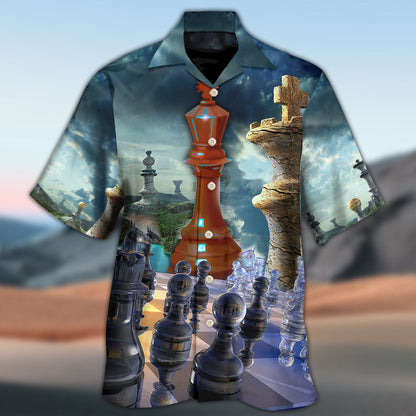 Chess Amazing Life Is A Chess Game Don't Waste A Move - Hawaiian Shirt 