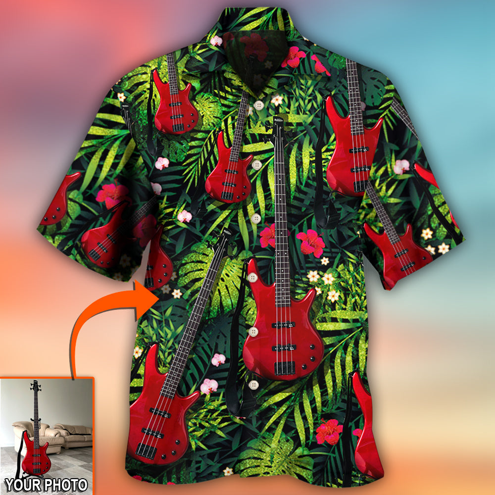 Guitar Various Style Tropical Custom Photo - Hawaiian Shirt 