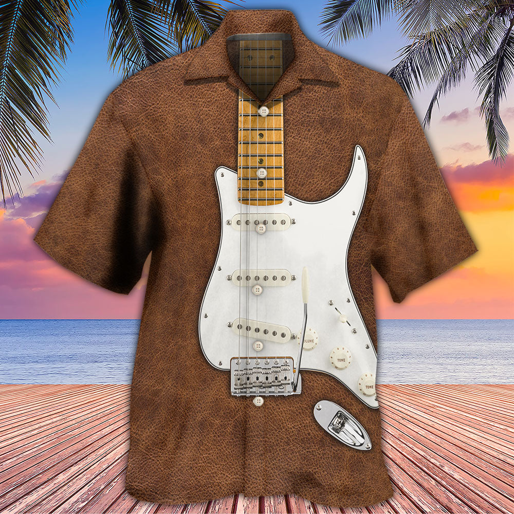 Guitar That's What I Do I Pet Cats - Hawaiian Shirt 