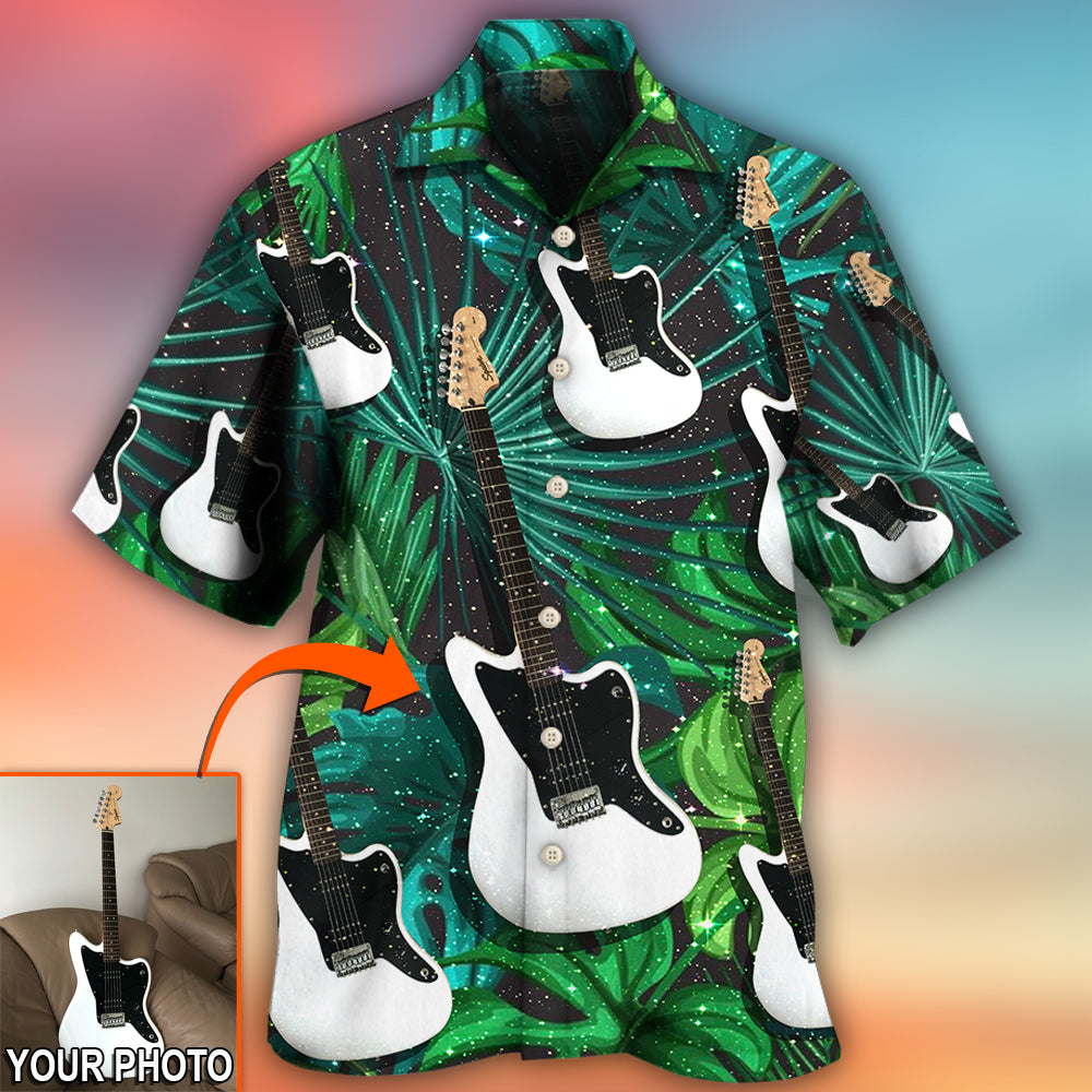 Guitar Various Style Tropical Custom Photo - Hawaiian Shirt 