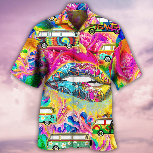 Hippie If My Mouth Doesn't Say It - Hawaiian Shirt 