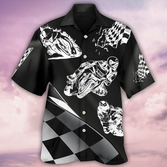 Racing I Like Dogs - Hawaiian Shirt 